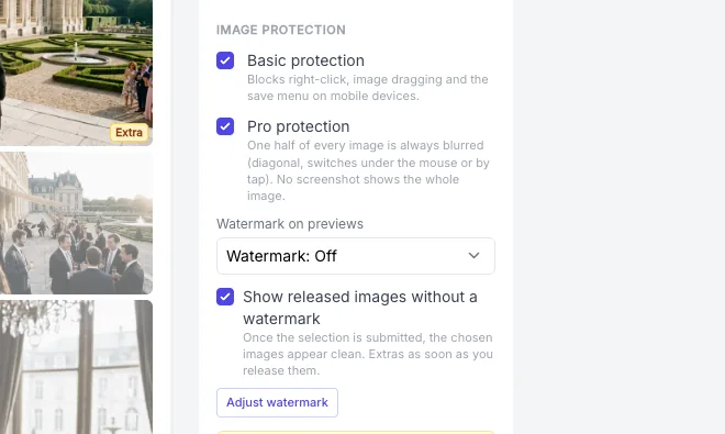 Basic and pro protection