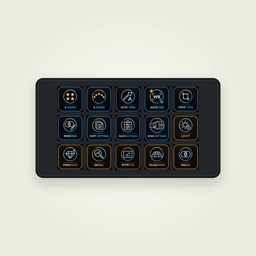 Lumapress-Beispielprofil für das Stream Deck MK.2