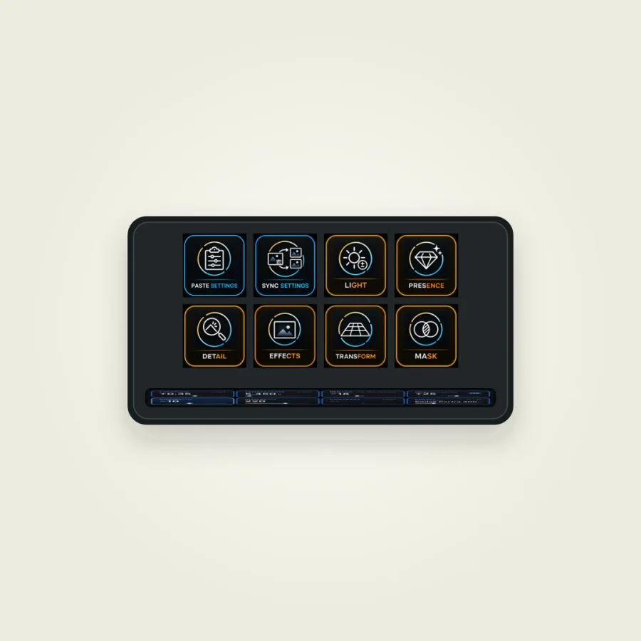 Lumapress-Beispielprofil für das Stream Deck Neo